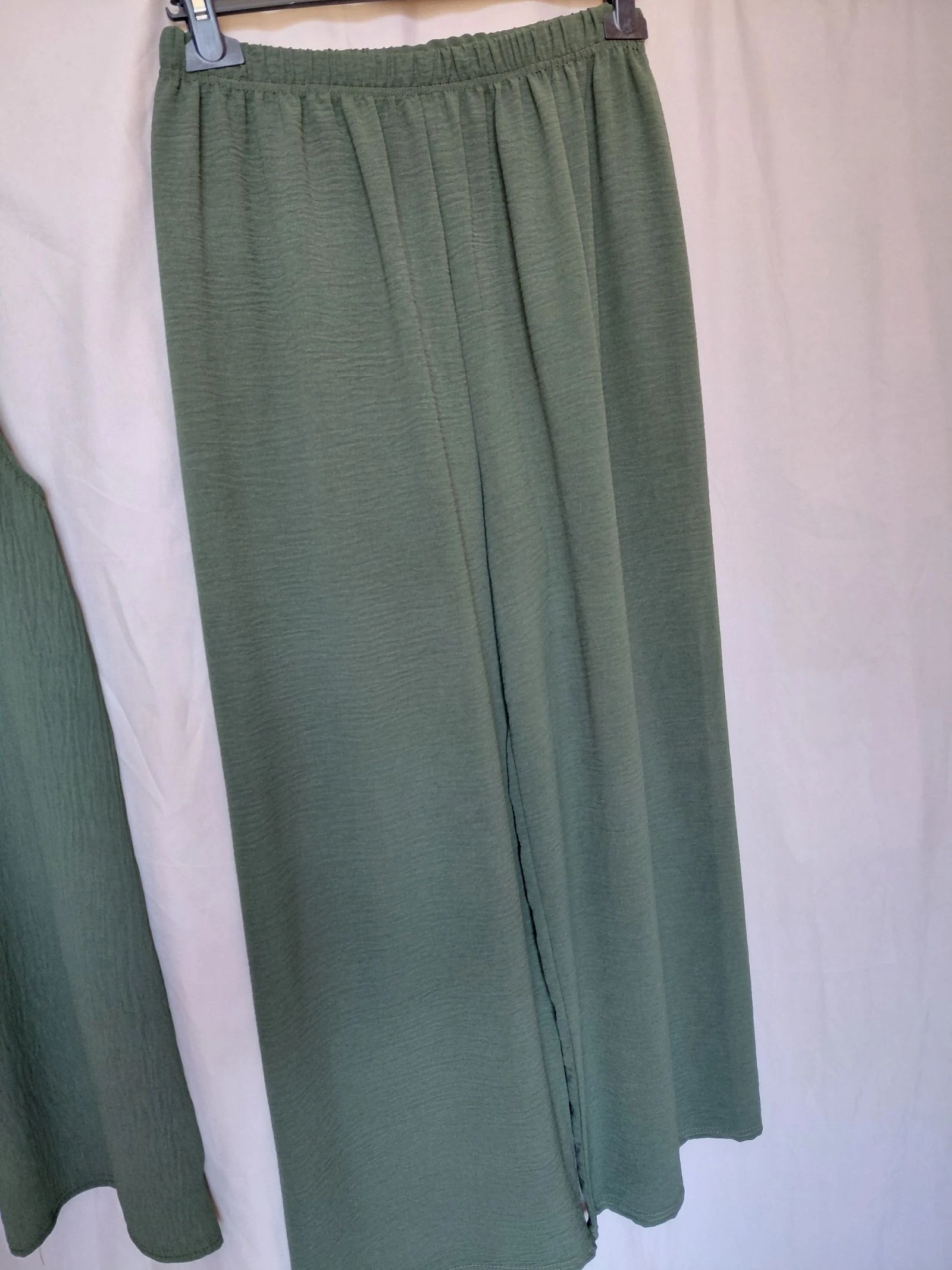 Magnificent wide-leg pants and jacket set for women size U – photo 3